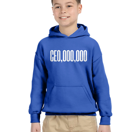 CEO,OOO,OOO  Unisex Kids Hoodie