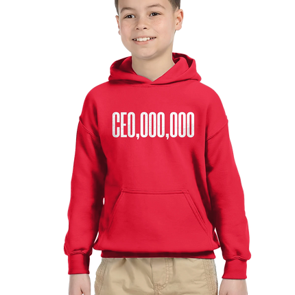 CEO,OOO,OOO  Unisex Kids Hoodie