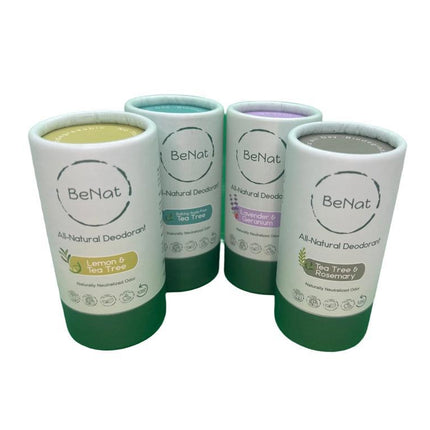 All Natural, Plastic-Free Deodorants