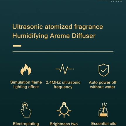Ultrasonic Usb Fire Essential Oil Aroma Diffuser